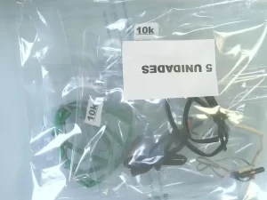 SONDA DE TEMPERATURA  SONDAS 10K 5UNIDADES sin-caja