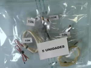 SONDA DE TEMPERATURA  SONDAS 10K 5UNIDADES sin-caja