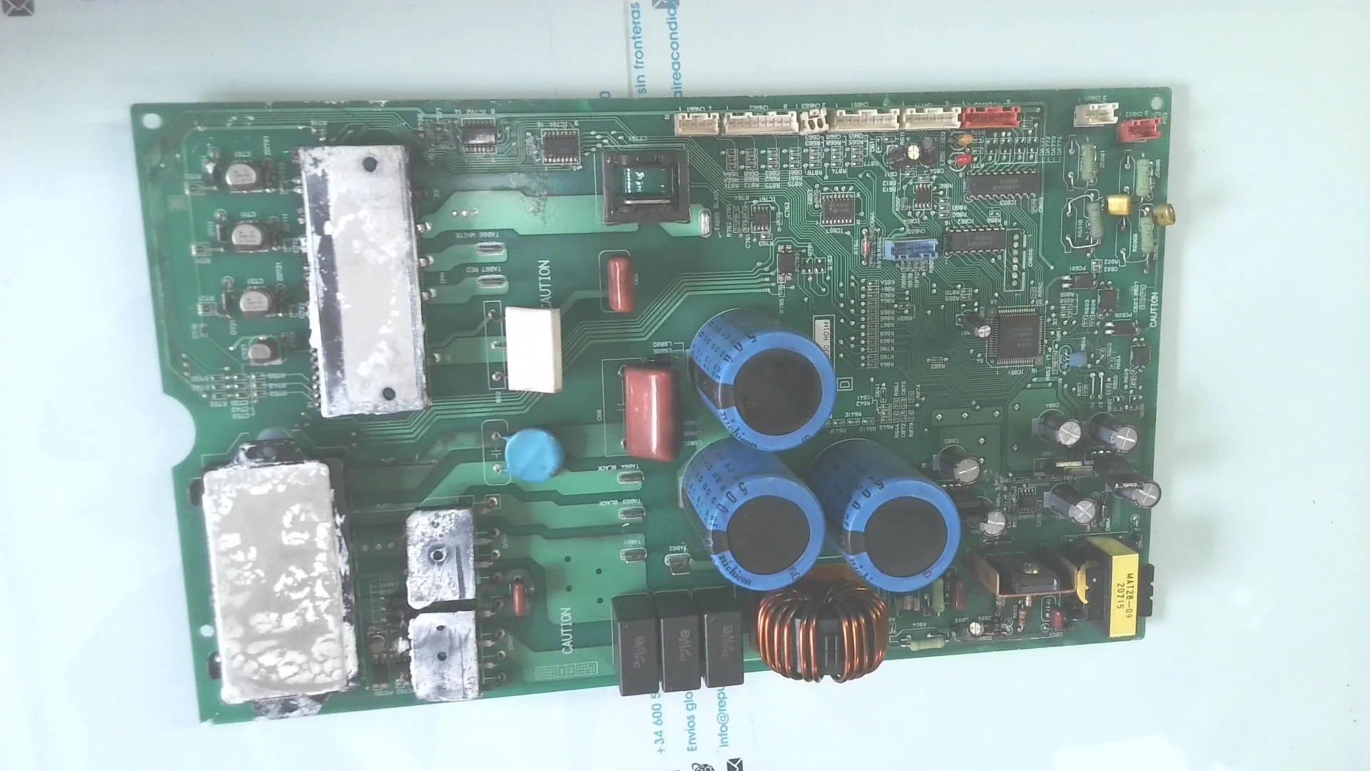 PLACA ELECTRONICA PARA UNIDAD EXTERIOR MITSUBISHI ELECTRIC MA128-01 PUZ-SM100VKA2.TH sin-caja