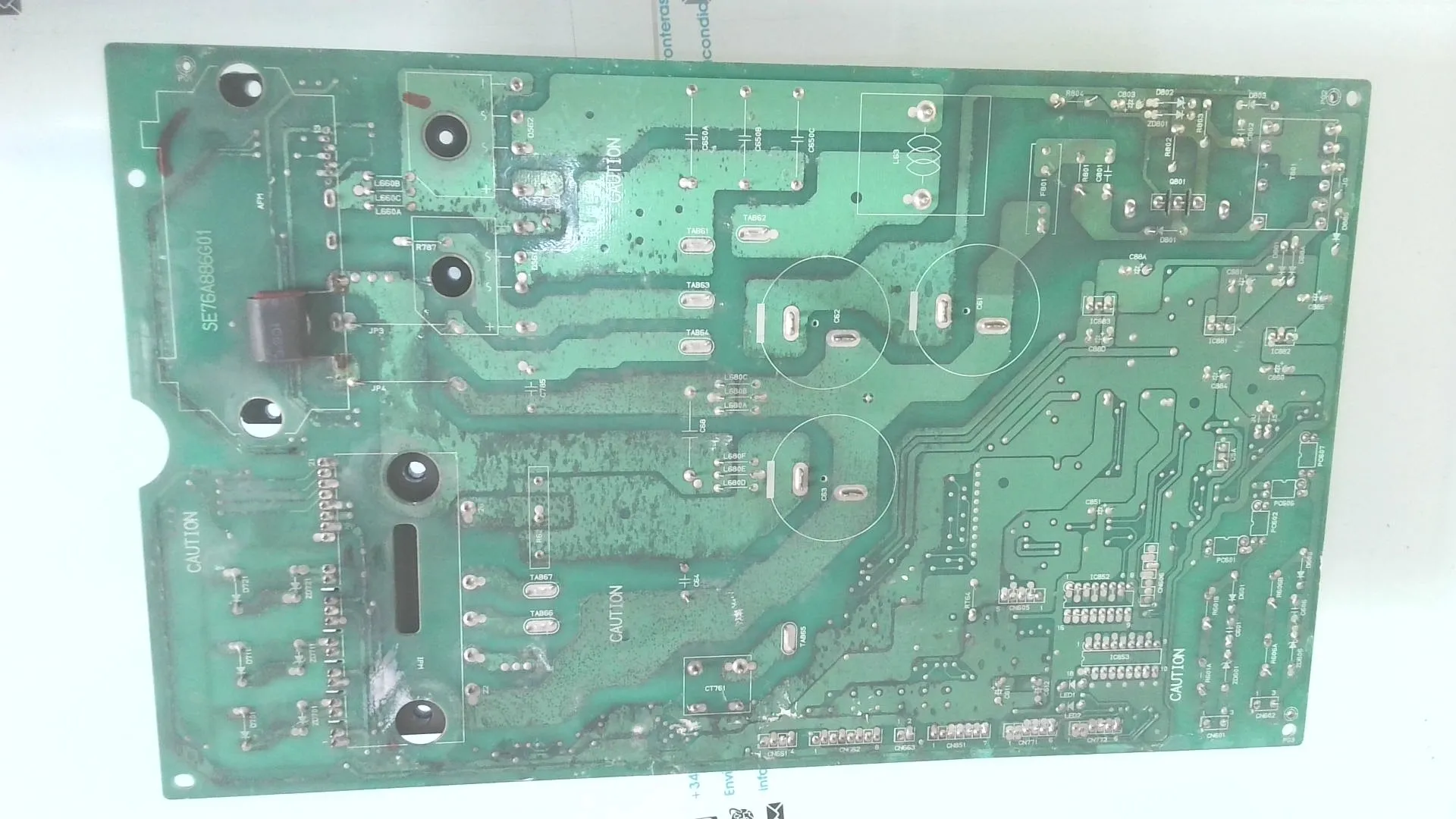 PLACA ELECTRONICA PARA UNIDAD EXTERIOR MITSUBISHI ELECTRIC MA128-01 PUZ-SM100VKA2.TH sin-caja - Imagen 2