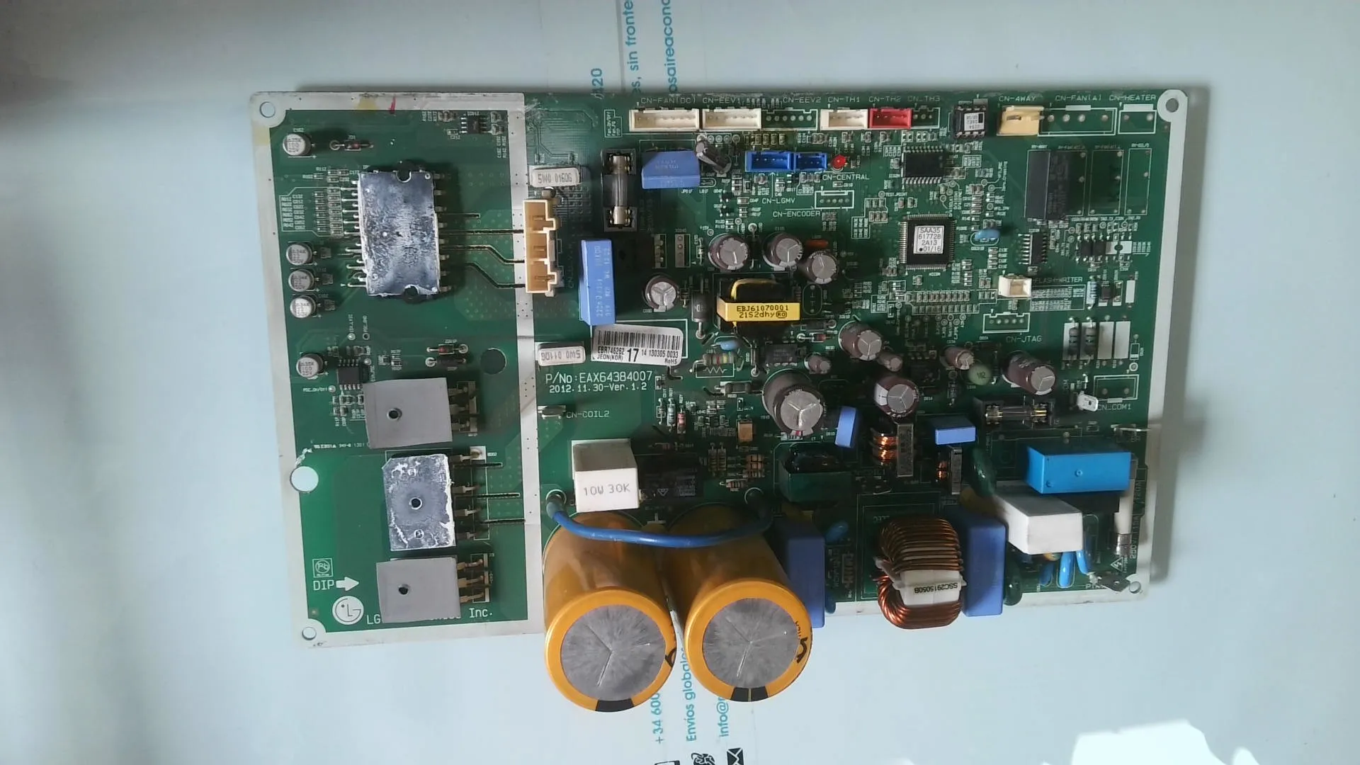 PLACA ELECTRONICA PARA UNIDAD EXTERIOR LG EAX64384007 sin-caja