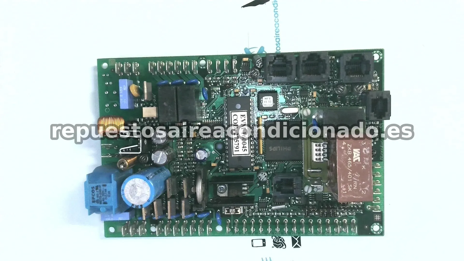 P EVM160045 COD.275791 GND AN2 AN1 AN0 C1K GND MICROFACE