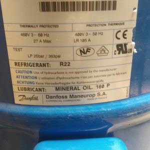 Compresor MANEUROP MT125HU4D