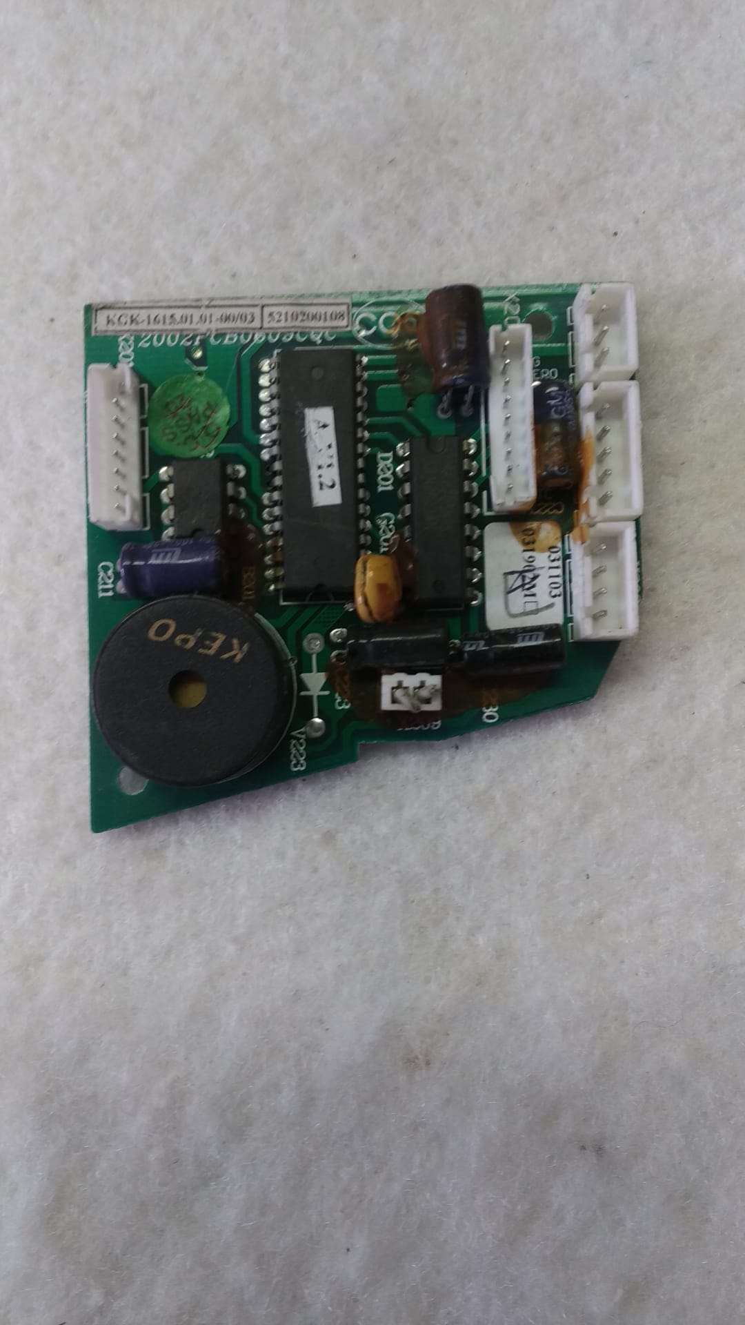 PLACA KGK-1615 5210200108