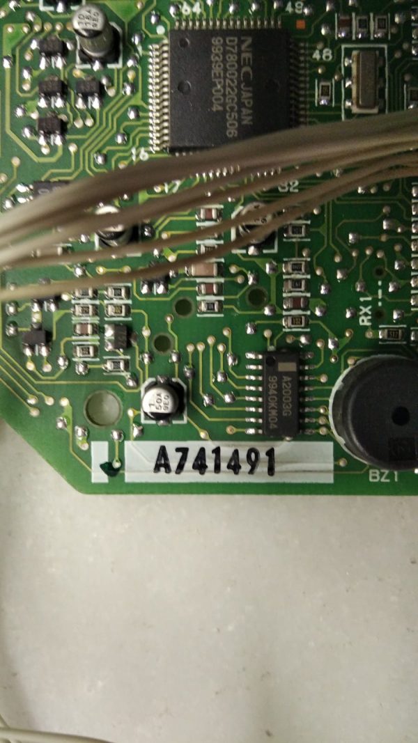 Placa electrónica con display A741491 A71830