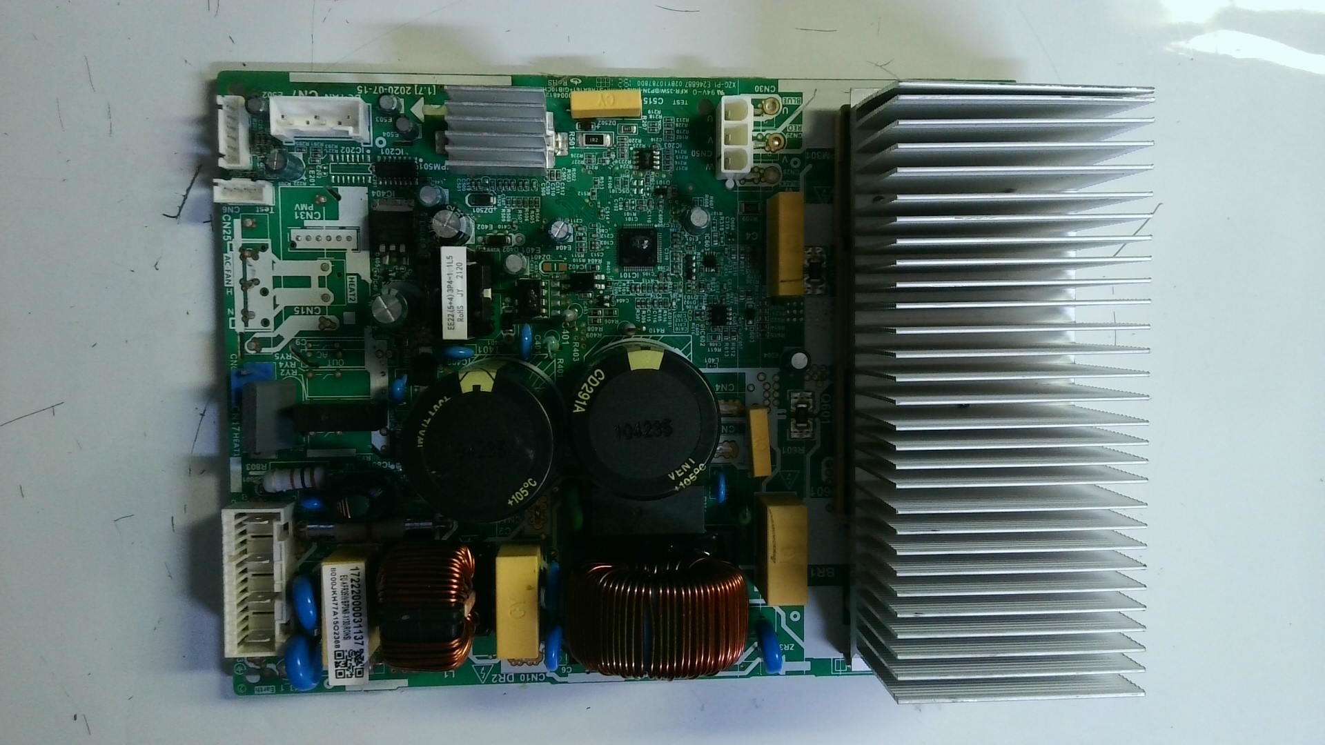 Placa electronica XZG-P1 / E256887 / 02BY10787800 E18 - Imagen 2