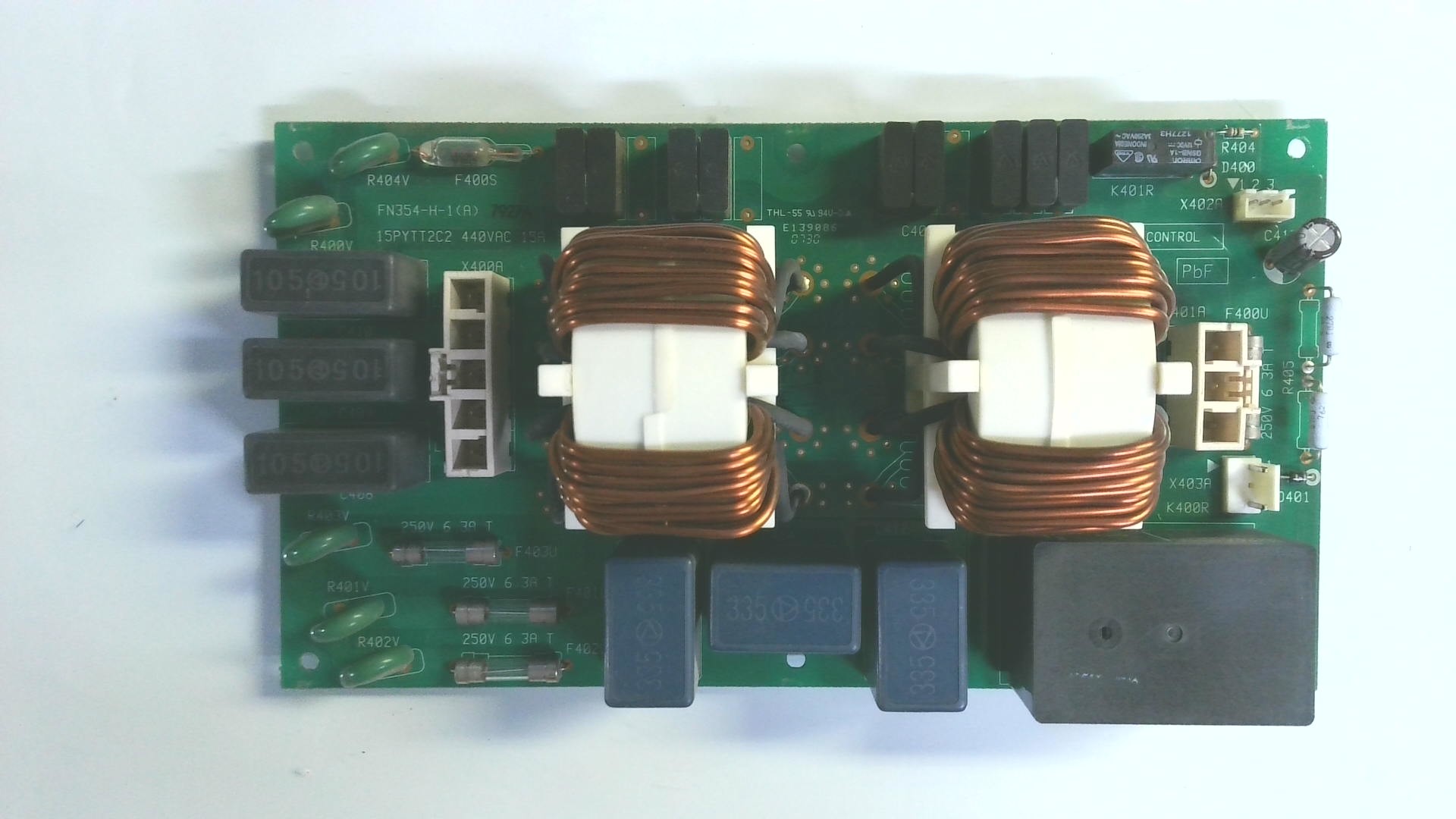 Placas electronicas fn354-h-1(a) 7927a / 15pytt2c2 440vac 15a G 14 - Imagen 2