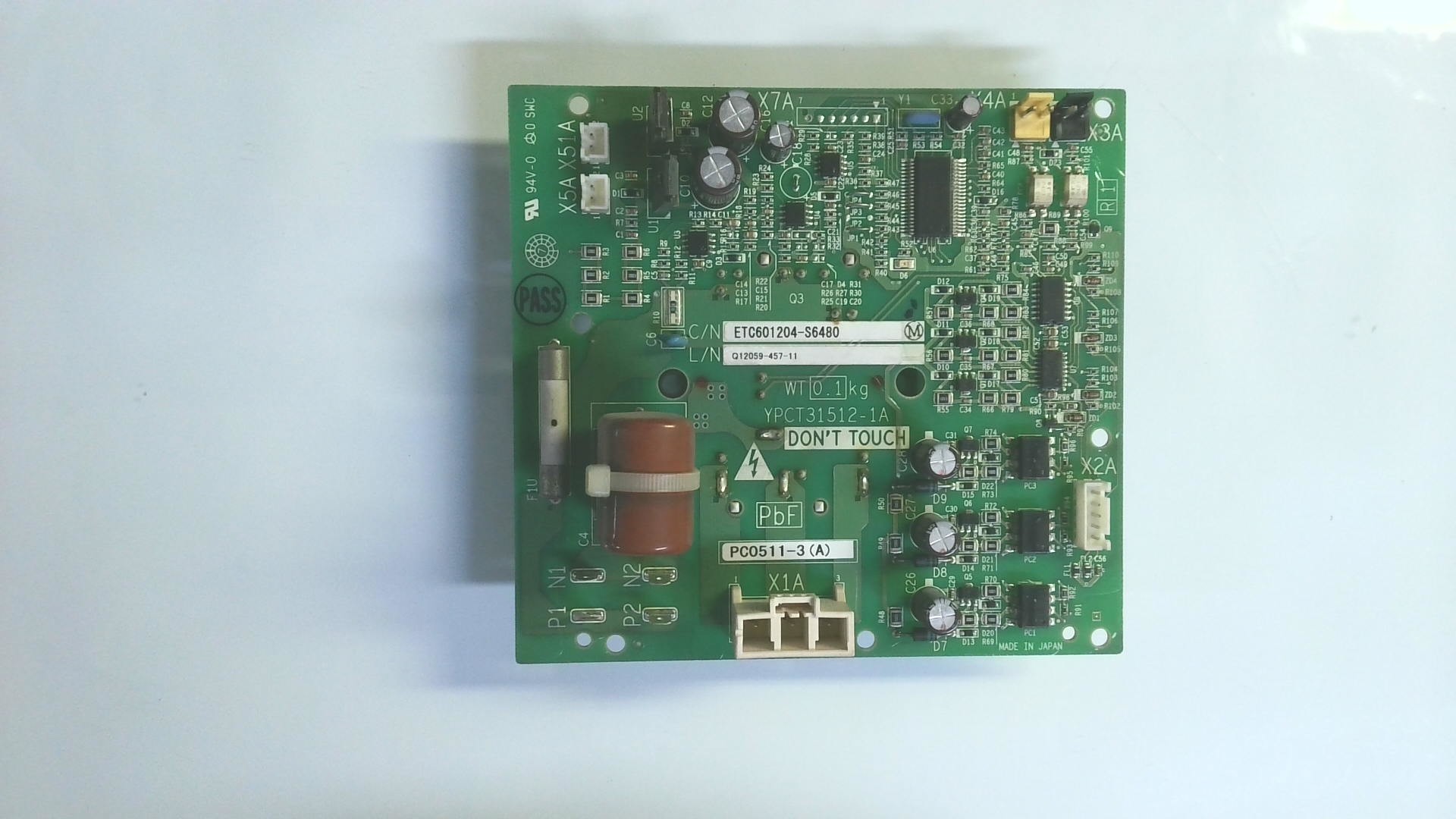 Placas electronicas c/n etc601204-s6480 / l/n q12059-457-11 / pc0511-3(a) / ypct31512-1a G 14