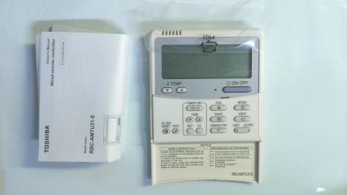 Mando de pared / Termostato TOSHIBA /L2030822 / RBC-AMTU31-E MA-PA 02