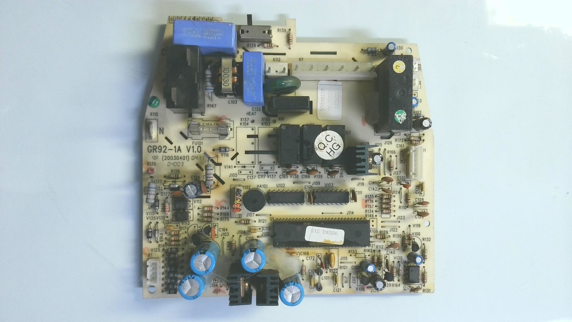 Placas electronicas 30039228 / zb9252c / 040420 / gr92-1a v1.0 (20030401) C 02