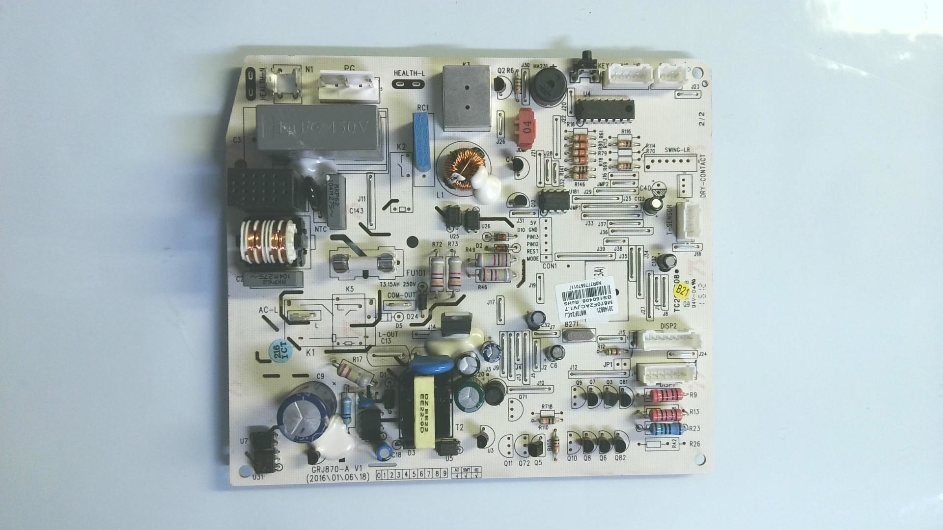 Placas electronicas GRJ870-A V1 / 30148821 / M870F2ACJ / M870F2ACJV1.7 / BS160408 C 05