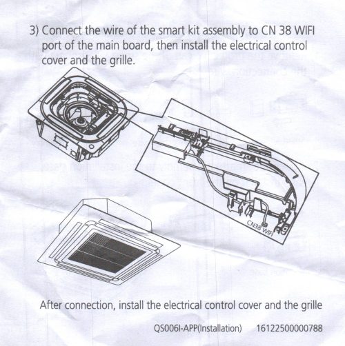 Módulo Wifi Split Pared Kosner Ref. EU-0SK105 G7 - Imagen 2