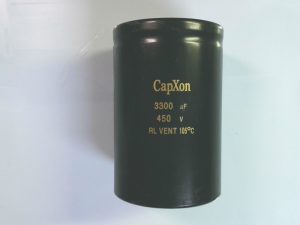 Condensadores capxon / 3300uf / 450v / rl vent 105c CON 01