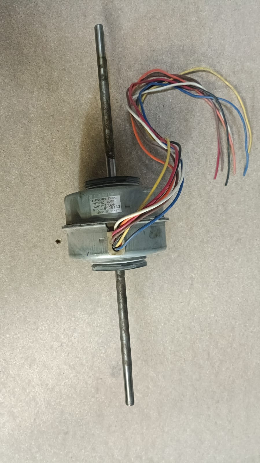Motor de Ventilador bg61v426h09 /0000133 VIC 01