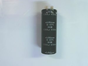 Condensadores NICHICON / CE 85 C  IN(M) / 1200UF 450WV CON 02