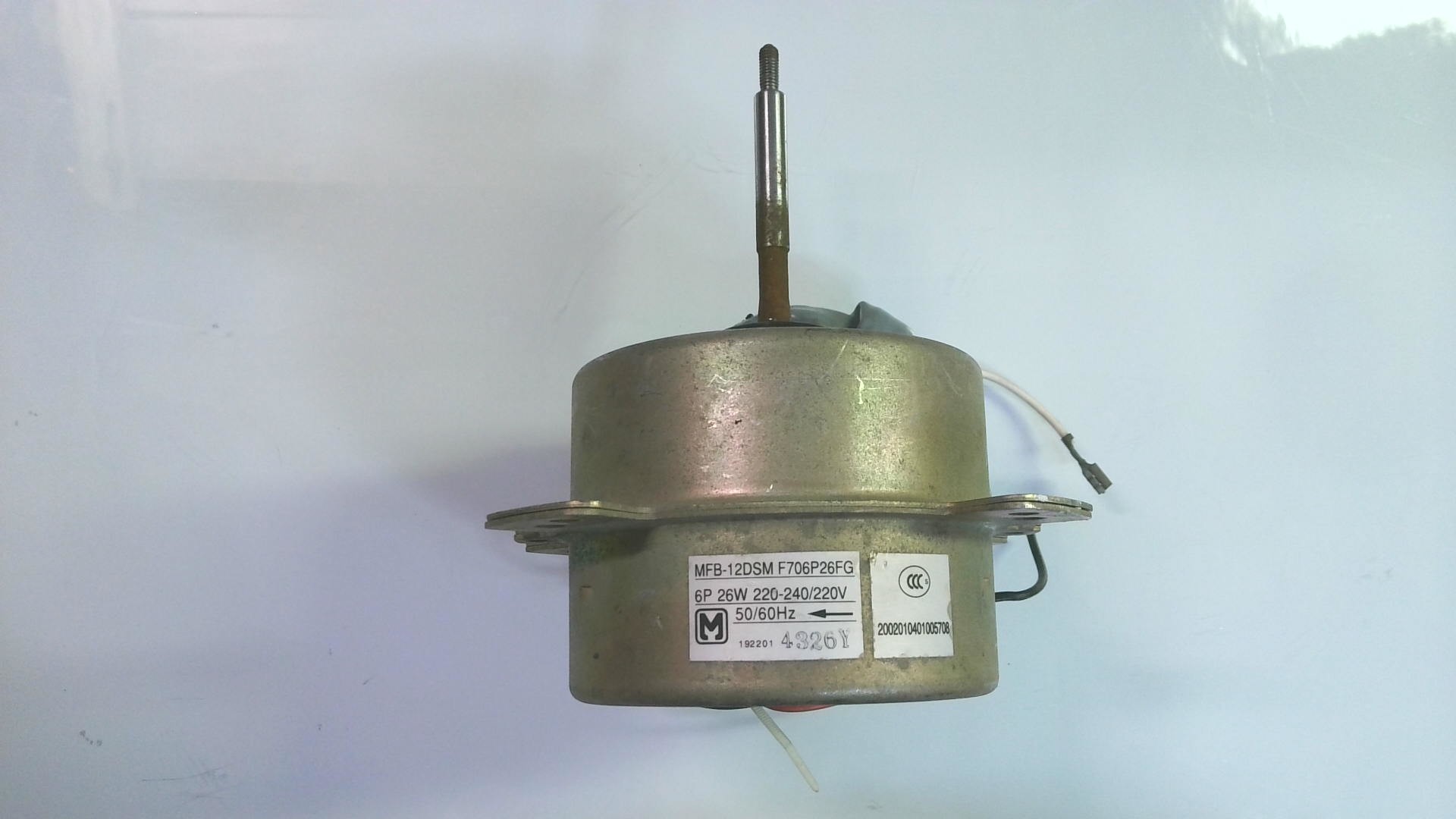 MOTORES MFB-12DSM / F706P26FG / 192201 / 4326Y MV05 - Imagen 2