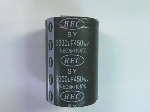 CONDESADORES NEG0+105C / SY 3300UF450WV G48