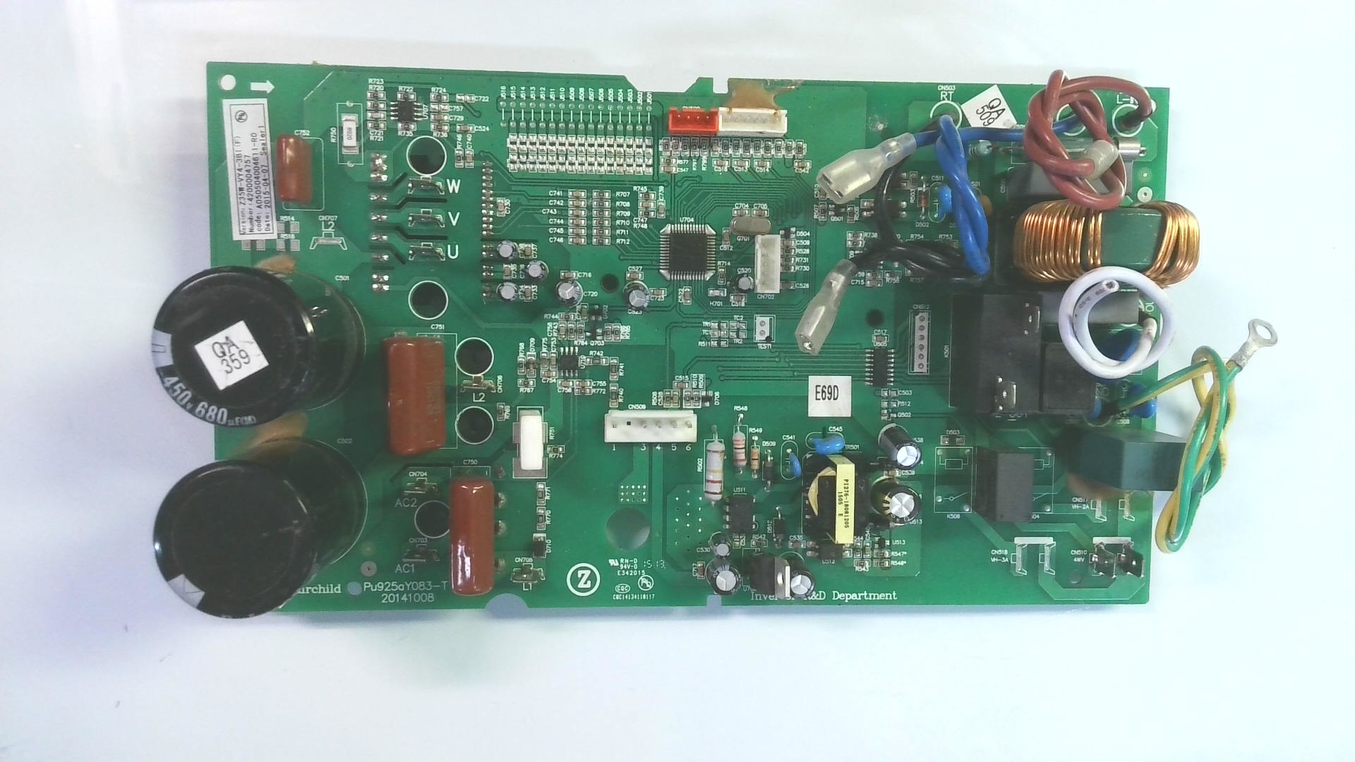PLACAS ELECTRONICAS PU925AY083-T / 20141008 / E342015 E94