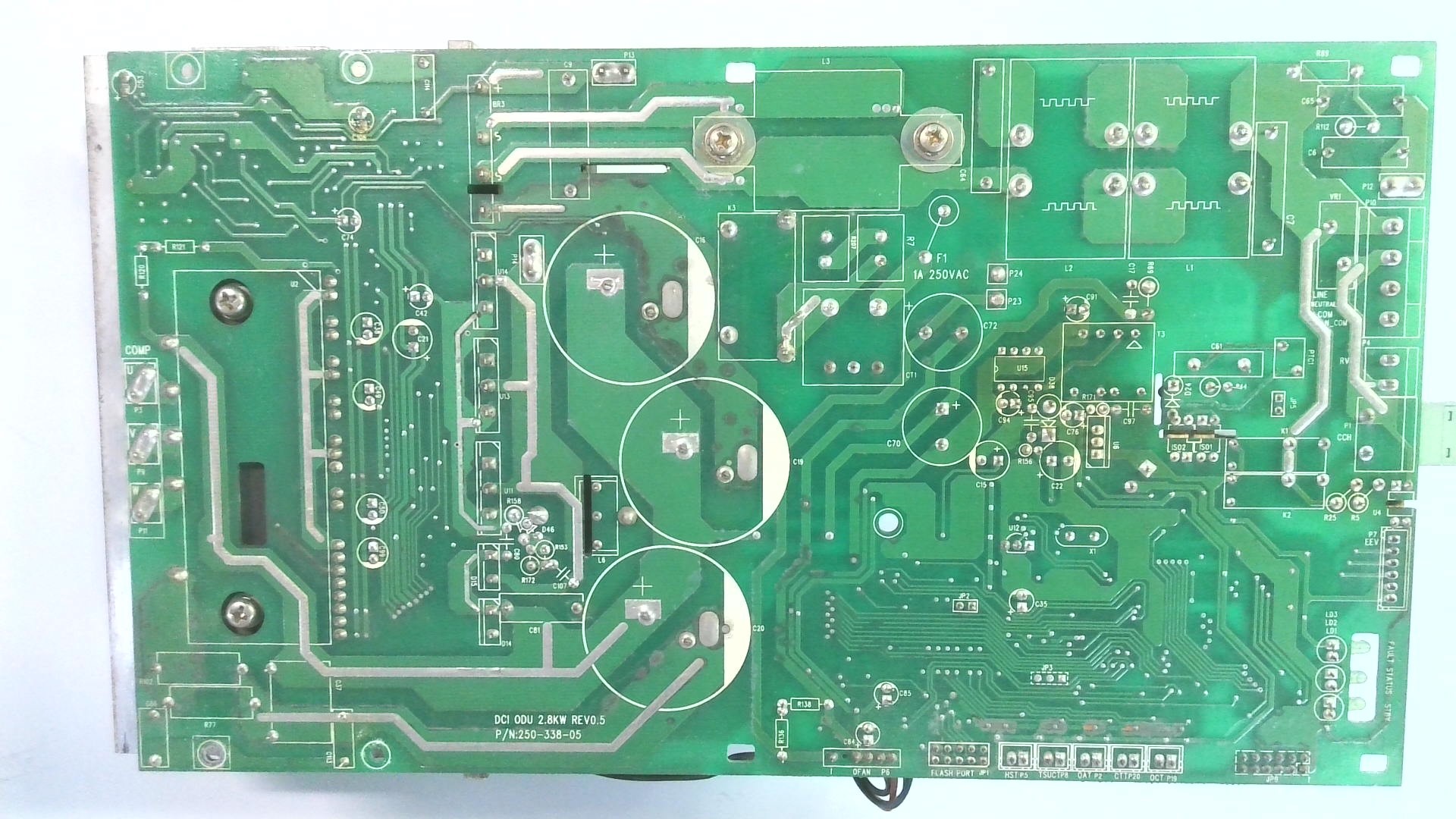 PLACAS ELECTRONICAS DCI ODU 2.8KW REV0.5 / P/N:250-238-05 E3 - Imagen 3