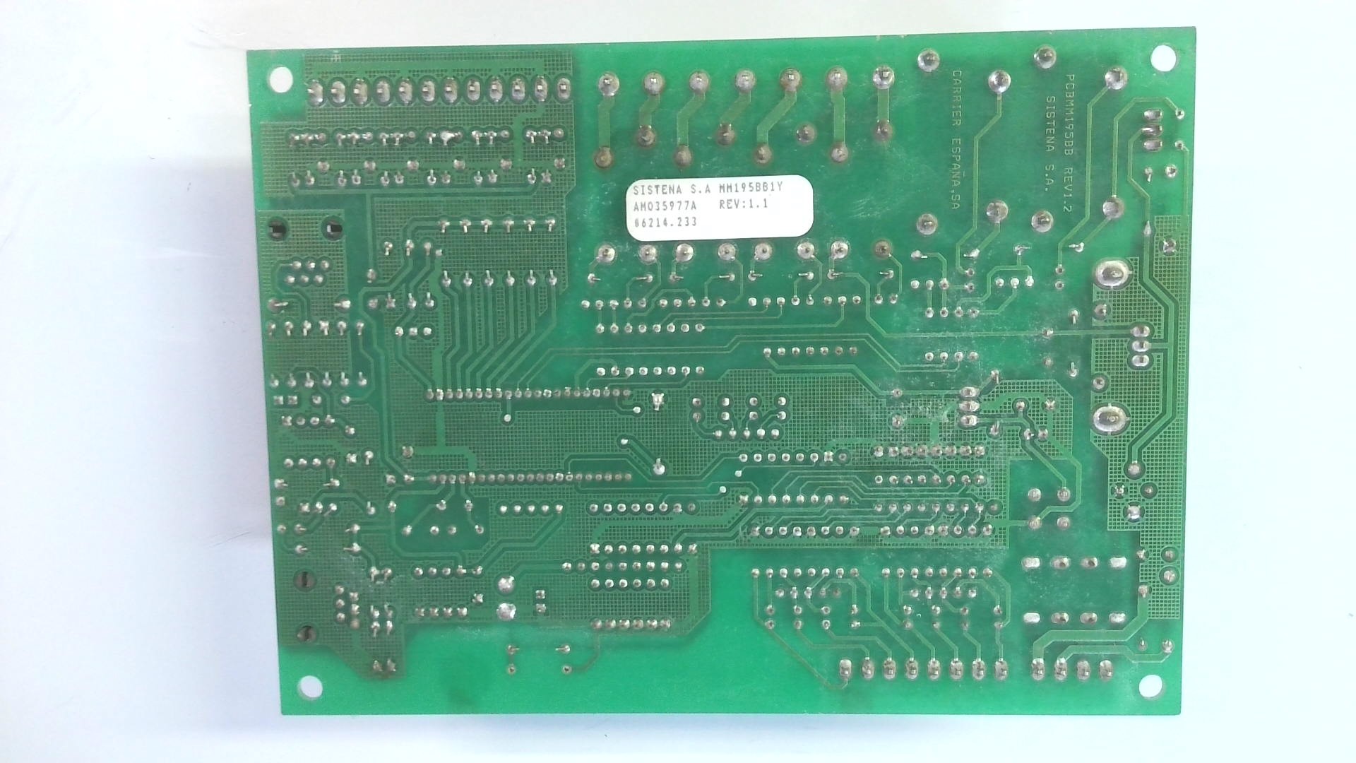 PLACAS ELECTRONICAS PCBMM195BB REV1.2 E3 - Imagen 2