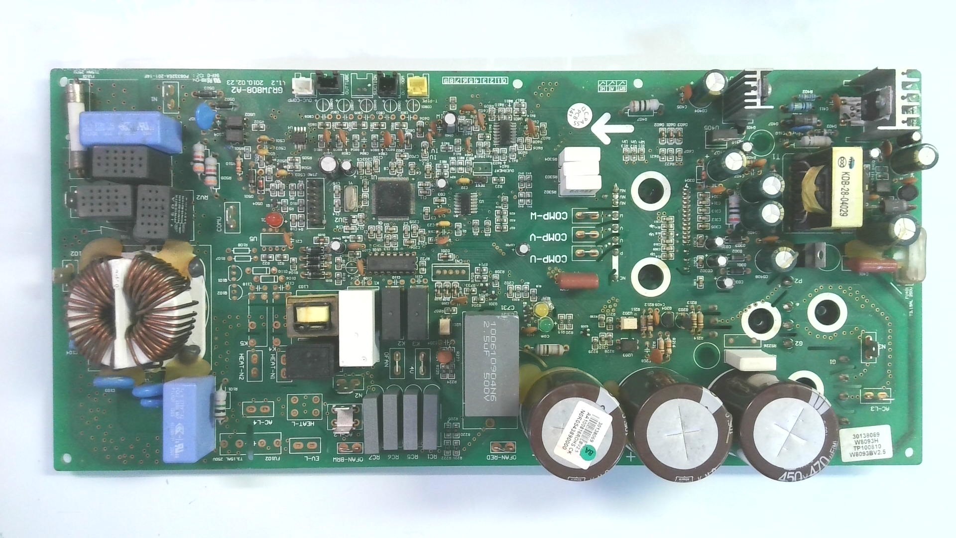 PLACAS ELECTRONICAS GRJW808-A2 / 30138069 / W8093H / TP100810 / W8093BV2.5 M10