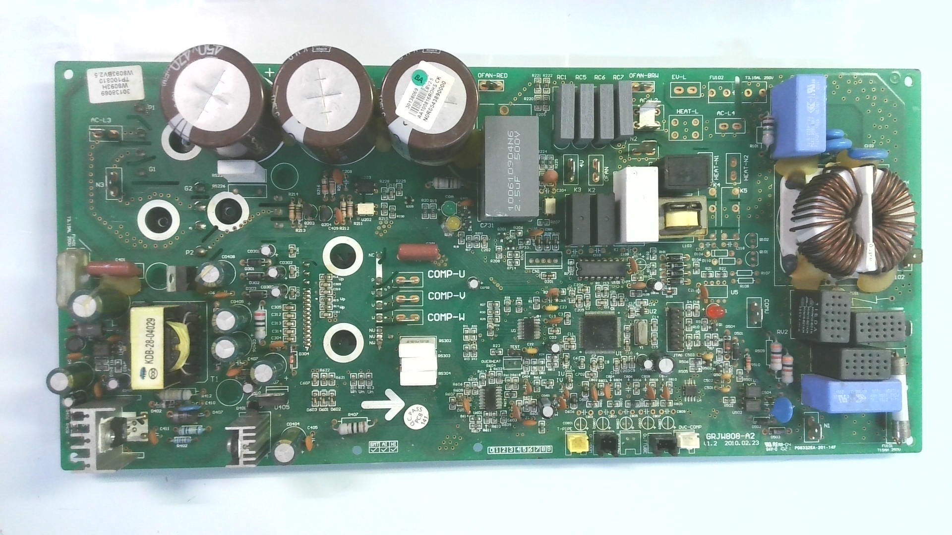 PLACAS ELECTRONICAS GRJW808-A2 / 30138069 / W8093H / TP100810 / W8093BV2.5 M10 - Imagen 2