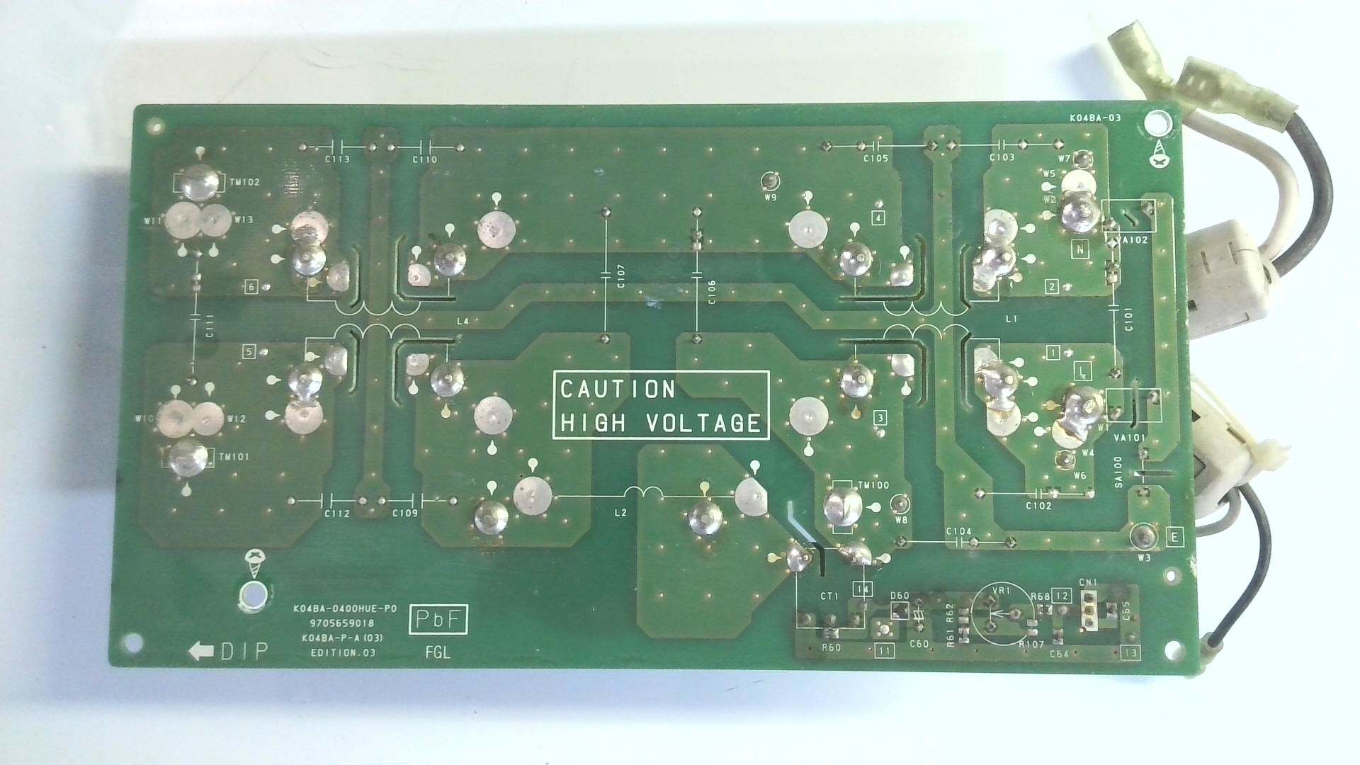 PLACAS ELECTRONICAS K04BA-0401HUE-P0 / K51206 / 9705659018 G61 - Imagen 2