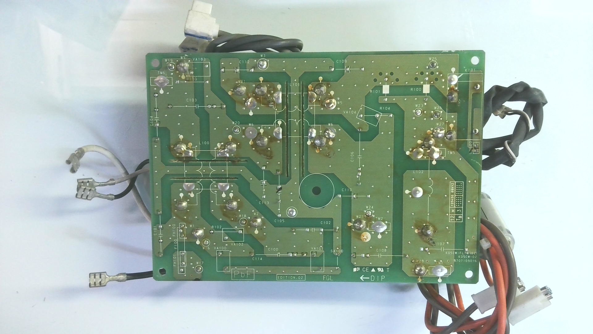 PLACAS ELECTRONICAS K05CW-FL-A)02) / K05CW-02 / 9707109016 G63 - Imagen 3