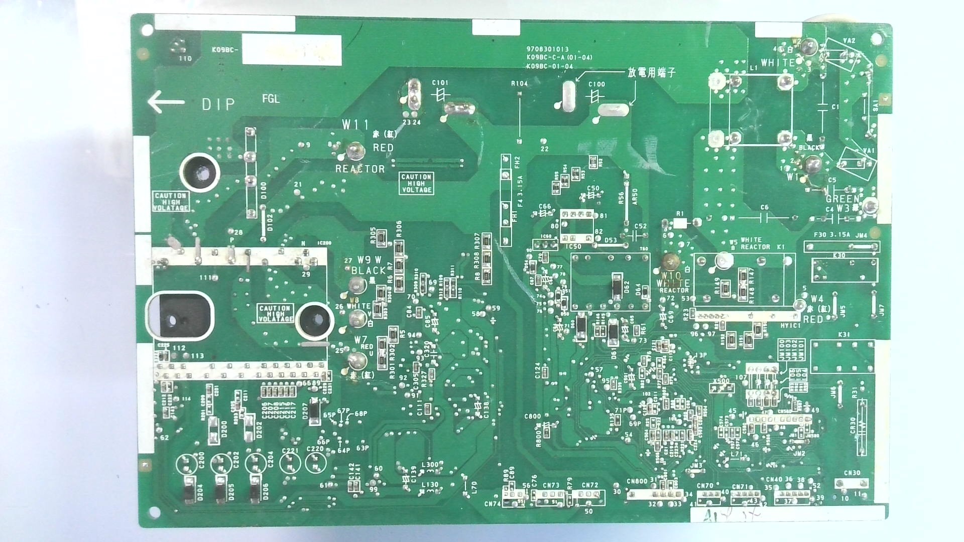 PLACAS ELECTRONICAS 9708301013 / K09BC-C-A(01-04) / K09BC-01-04 / E 227809 g67 - Imagen 2