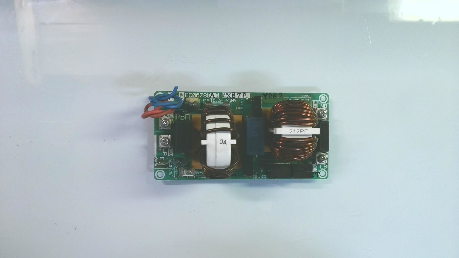 PLACAS ELECTRONICAS EC0678 A / X87P / Y28Z g67