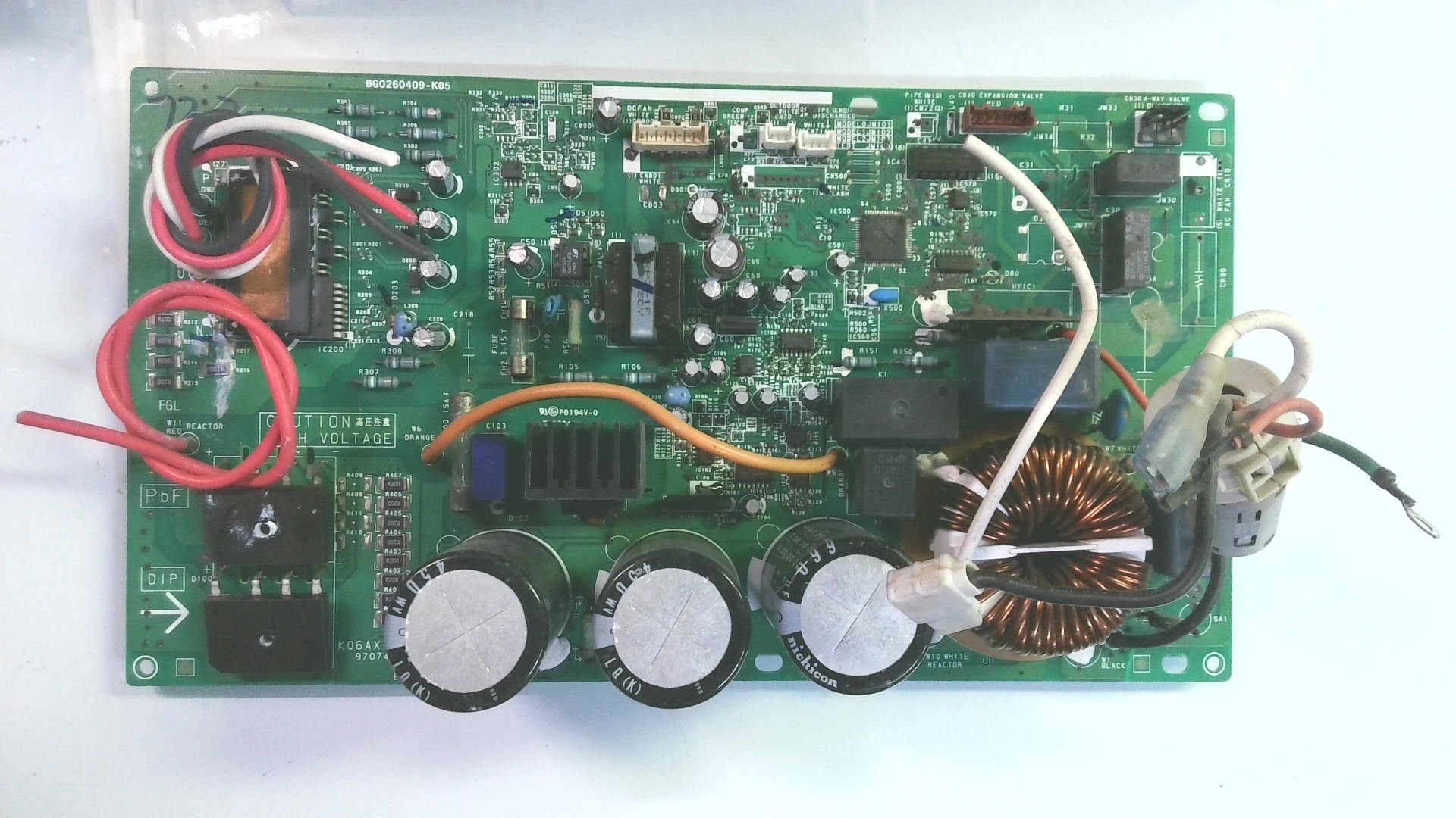 PLACAS ELECTRONICAS BG0260409-K05 / K06AX-C-A(02) / 9707423013 / G71