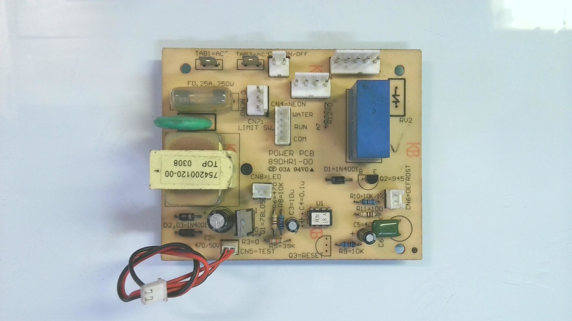 PLACAS ELECTRONICAS DHRBPW2-04 / 511-0302006 / 754200120-00 / TOP 0308 g57