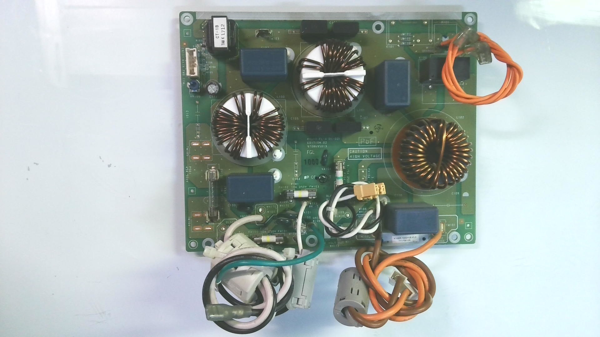 PLACAS ELECTRONICAS 9708695013 / K01BR-FL-A(01-02) / K10BR-1000HUE-FL0 / TT170613R H09