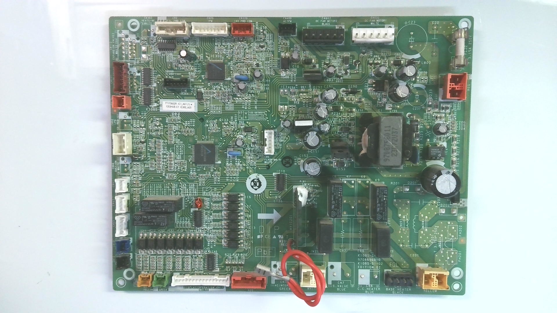 PLACAS ELECTRONICAS K10BS-C-A(01-02) / 9708696010 / EDITION.02 / TT1703602R5 IC1_A61(1) / 1203HUE-C1 IC300_A20 H09