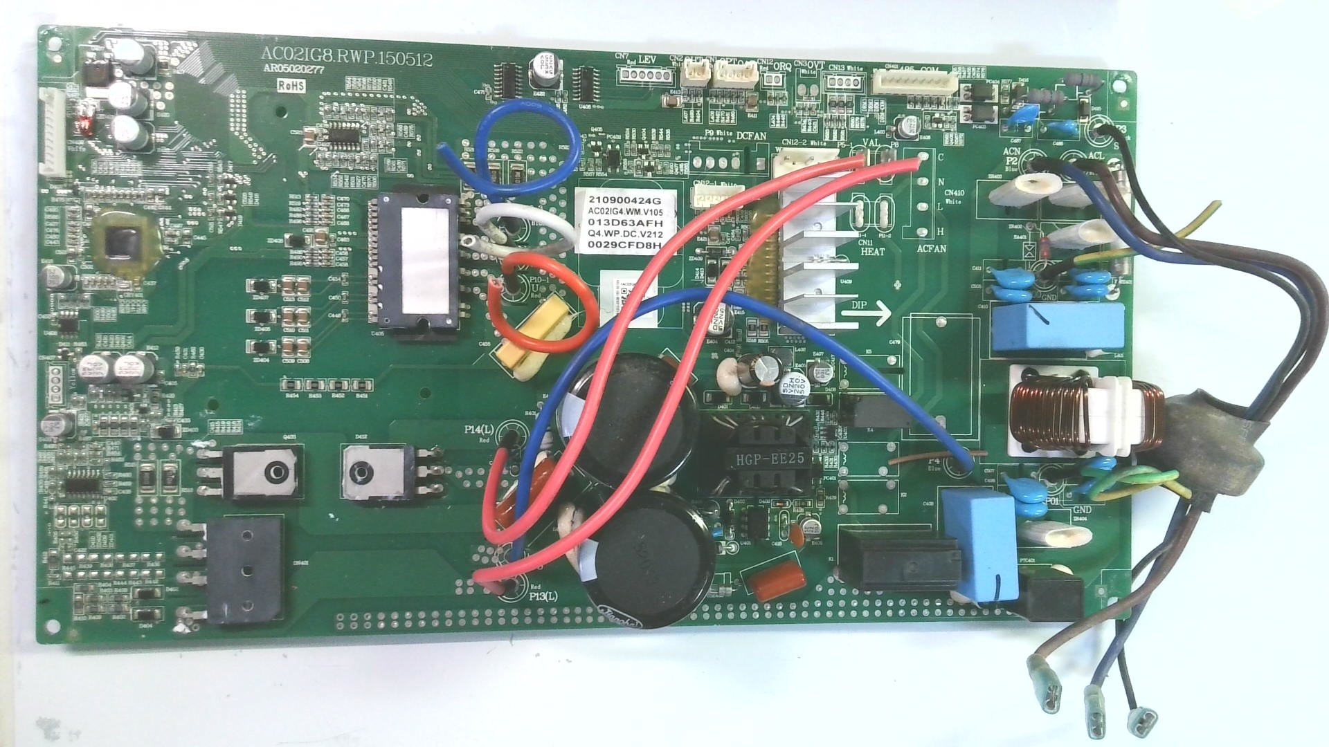 PLACAS ELECTRONICAS AC02IG8.RPW.150512 / AR05020277 H22