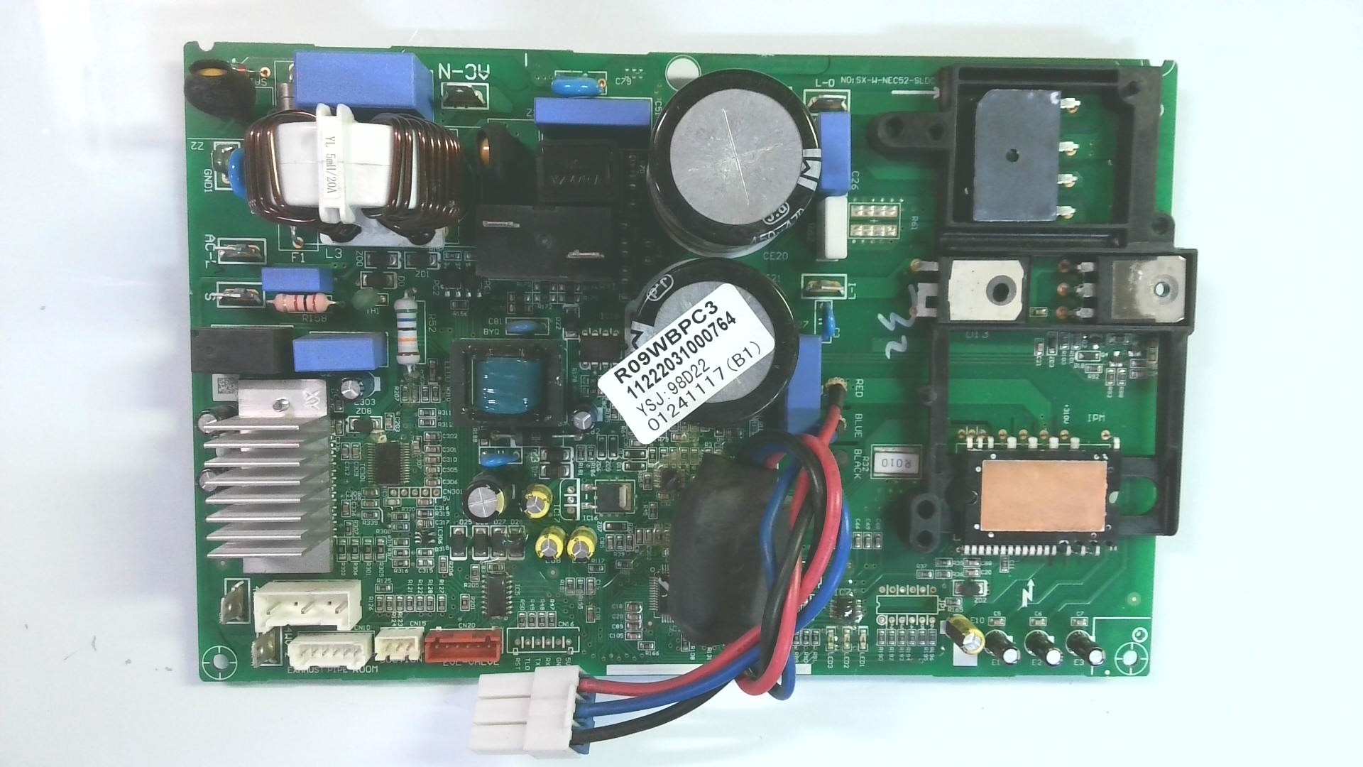 PLACAS ELECTRONICAS R09WBPC3 / 11222031000764 / YSJ:98D22 / 01241117(B1) H23