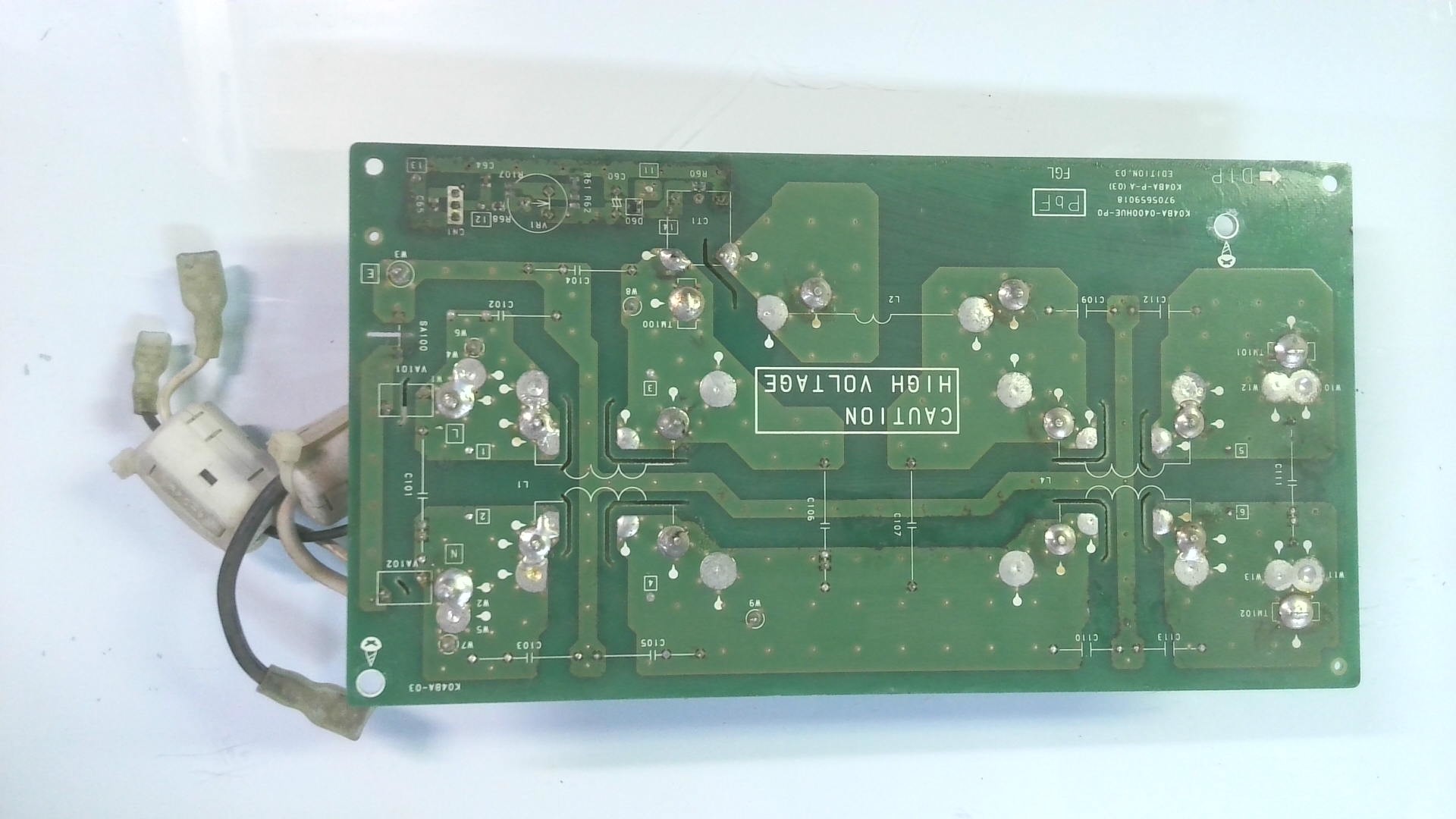 PLACAS ELECTRONICAS K04BA-0400HUE-PO / 9705659018 / K04BA-P-A(03) / EDITION.03 H24 - Imagen 2