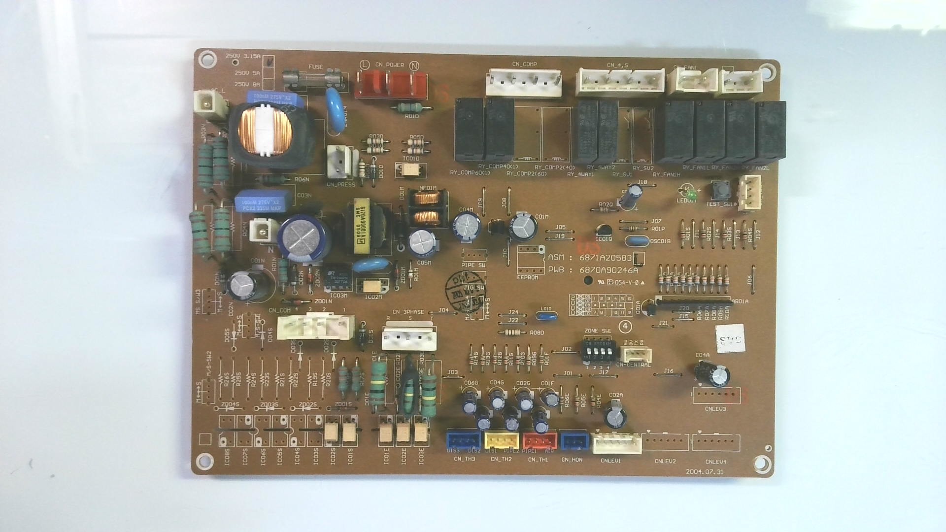 PLACAS ELECTRONICAS ASM:6871A20583 / PWB:6870A90246A H30