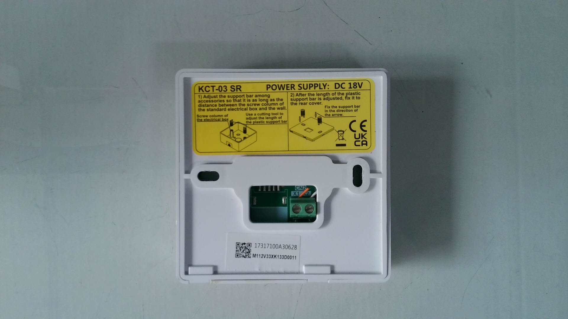 MANDO DE PARED / TERMOSTATO KCT-03 SR MDT02 - Imagen 2