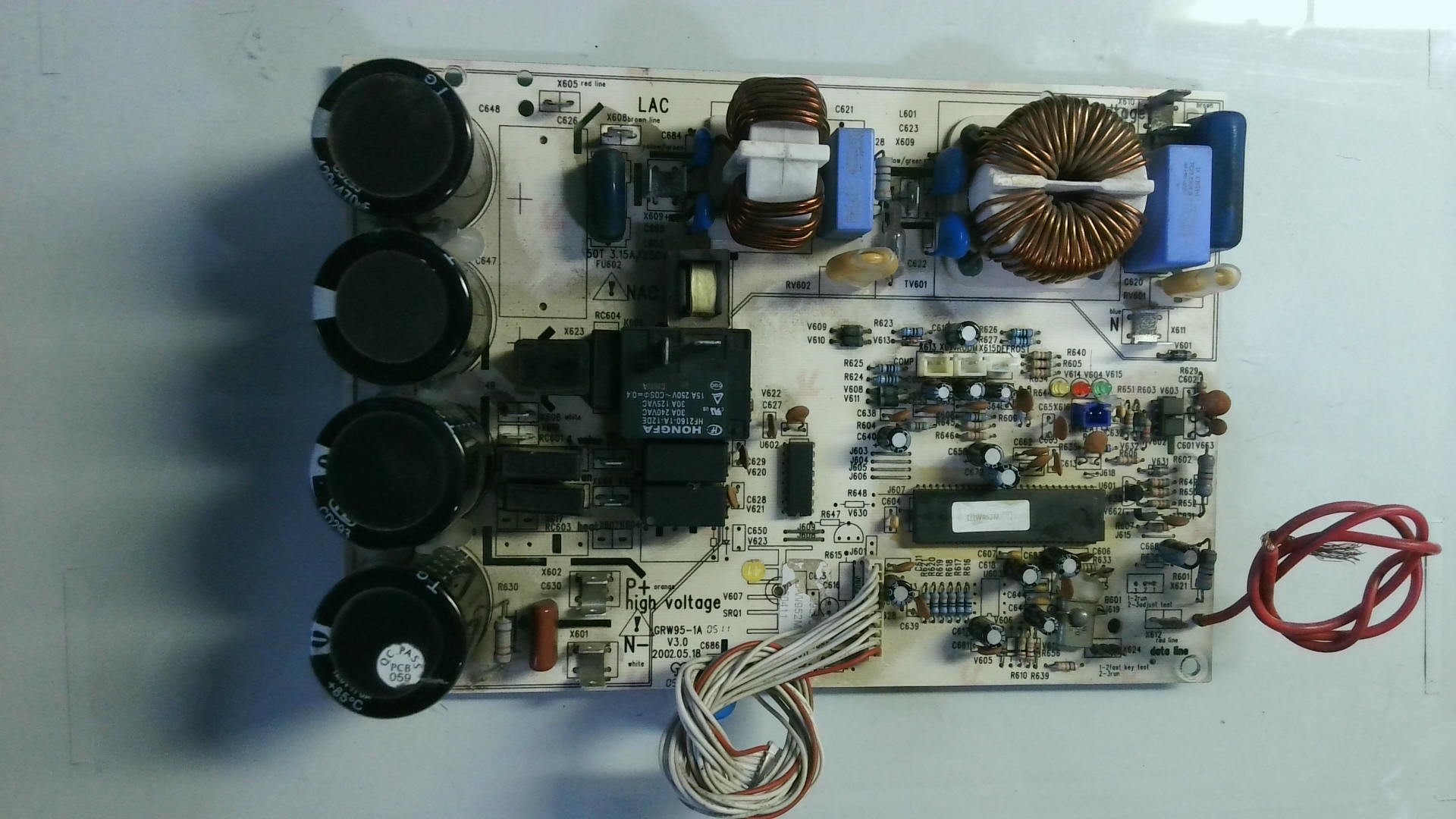 PLACA ELECTRONICA GRW95-1A V3.0 2002.05.18 PLE20