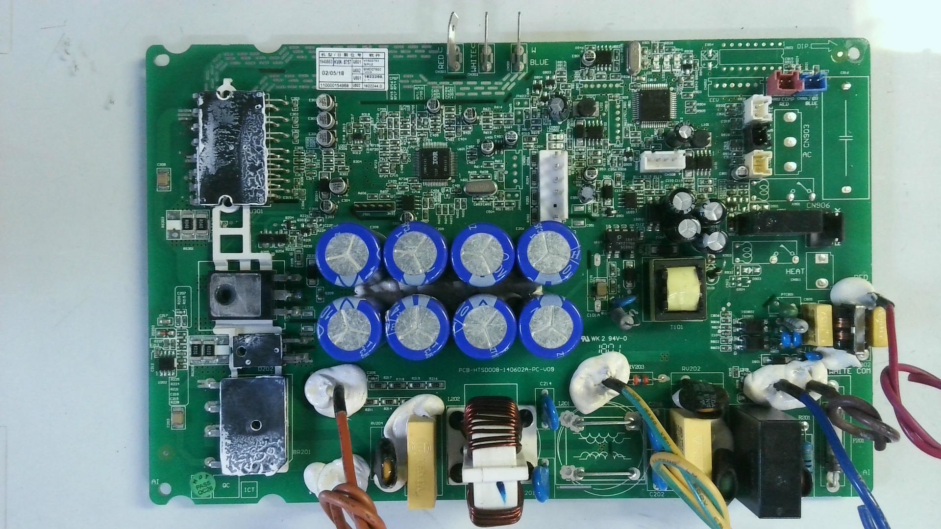 PLACA ELECTRONICA PCB-HTSD008-140602A-PC-V09 PLE78