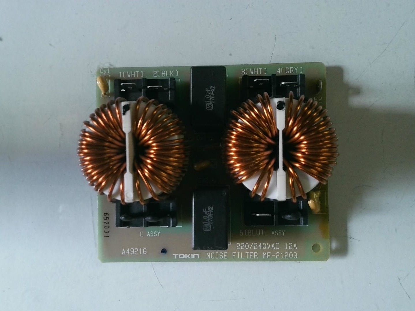 PLACA ELECTRONICA TOKIN ME-21203 220/240VAC 12A / A49216 / 652031 / A49C209 1327K PLE95