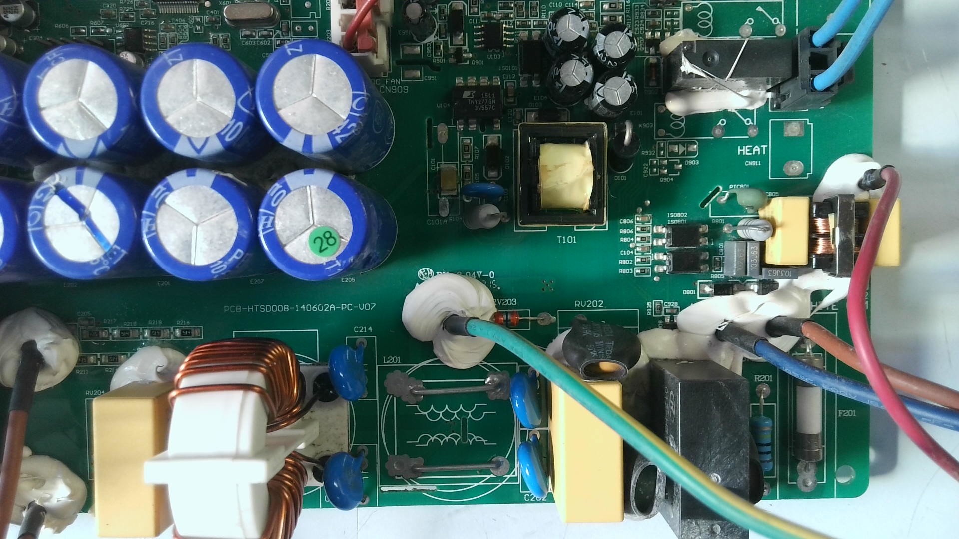 PLACA ELECTRONICA PCB-HTSD008-140602A-PC-V07 KD26080578 PLE156 - Imagen 2