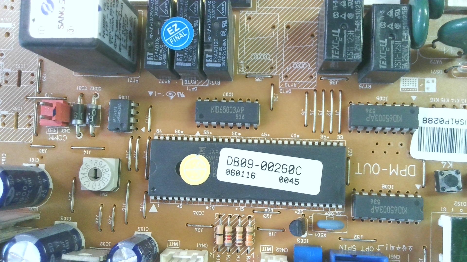PLACA ELECTRONICA DB09-00260C PLE149 - Imagen 2