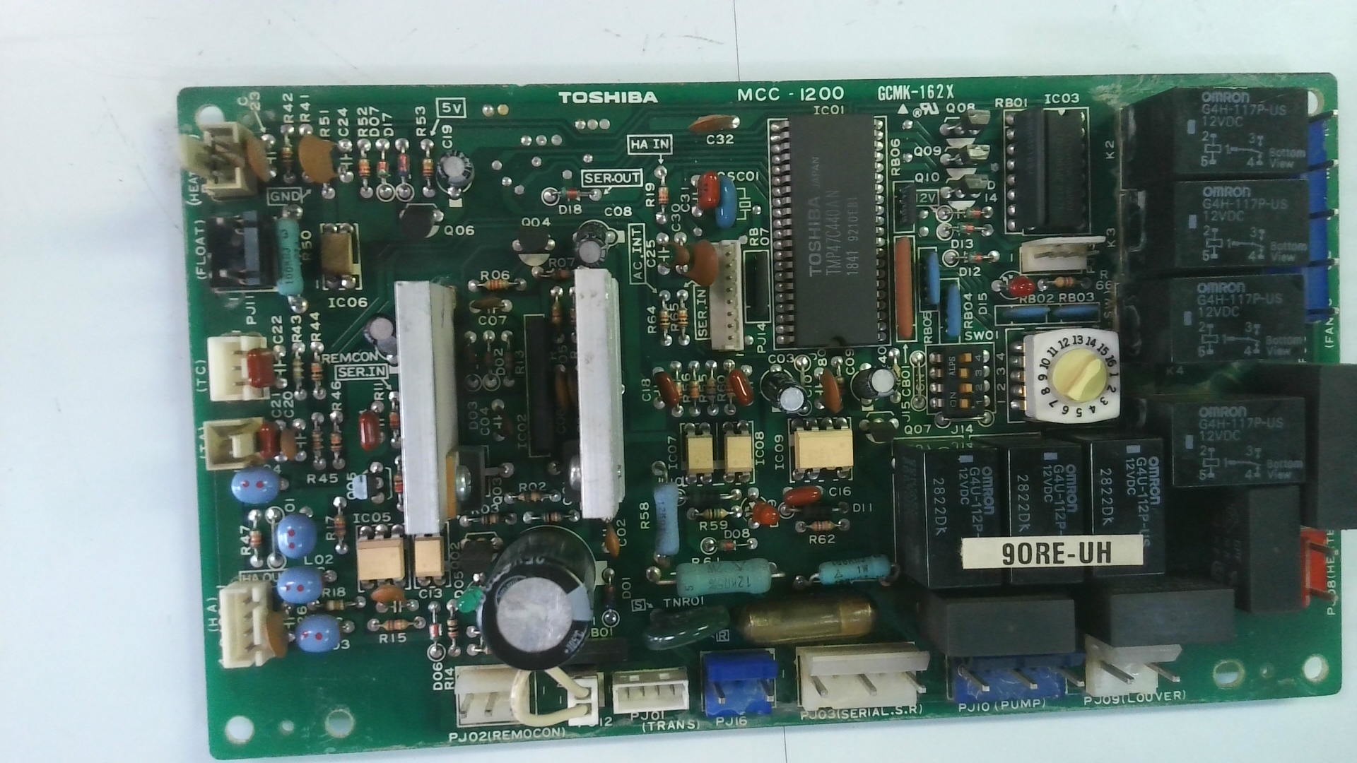 PLACA ELECTRONICA TOSHIBA MCC - 1200/ GCMK-162X PLE107