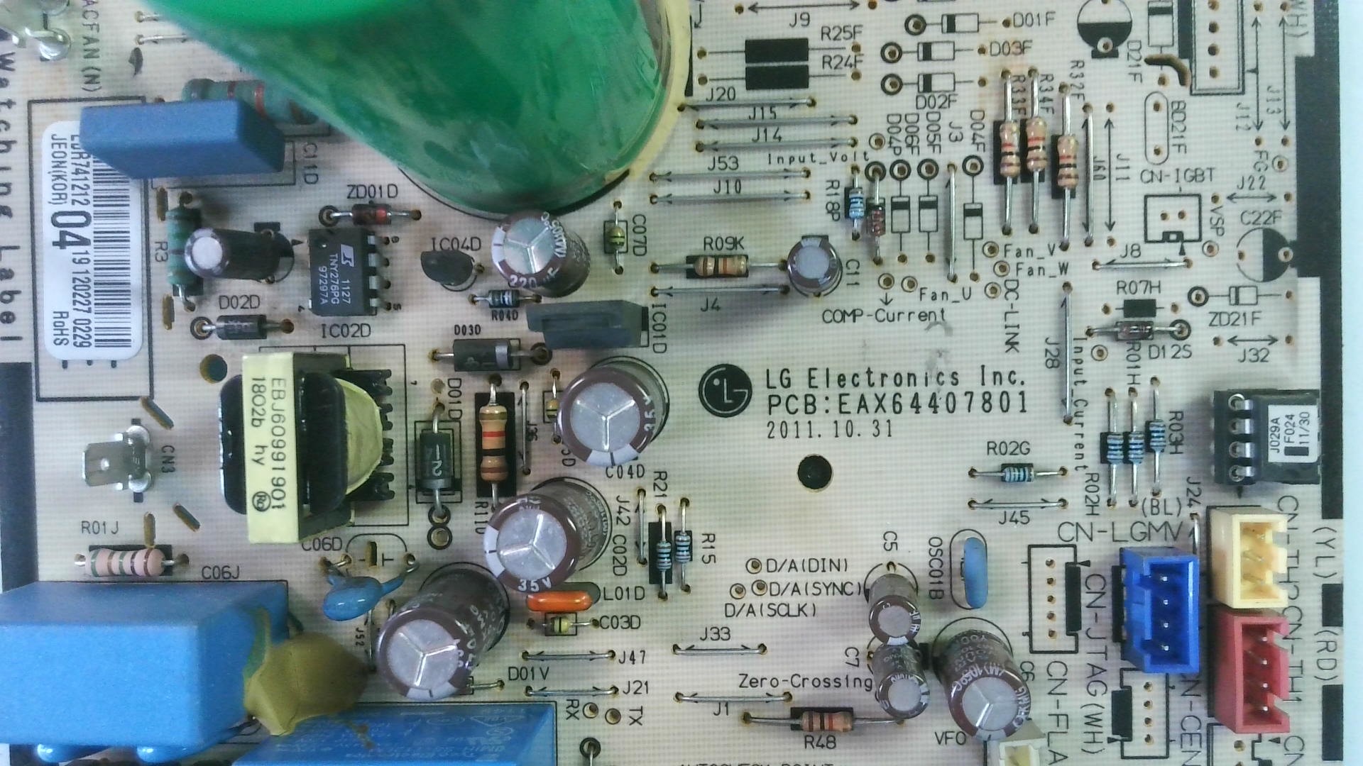 PLACA ELECTRONICA LG ELECTRONICS EAX64407801 PLE107 - Imagen 2