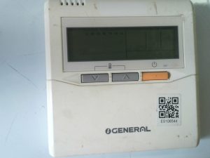 MANDO A DISTANCIA PARA UNIDAD INTERIOR GENERAL 12116 A6/ AR-3TA5 APG0001-0505E MAD04