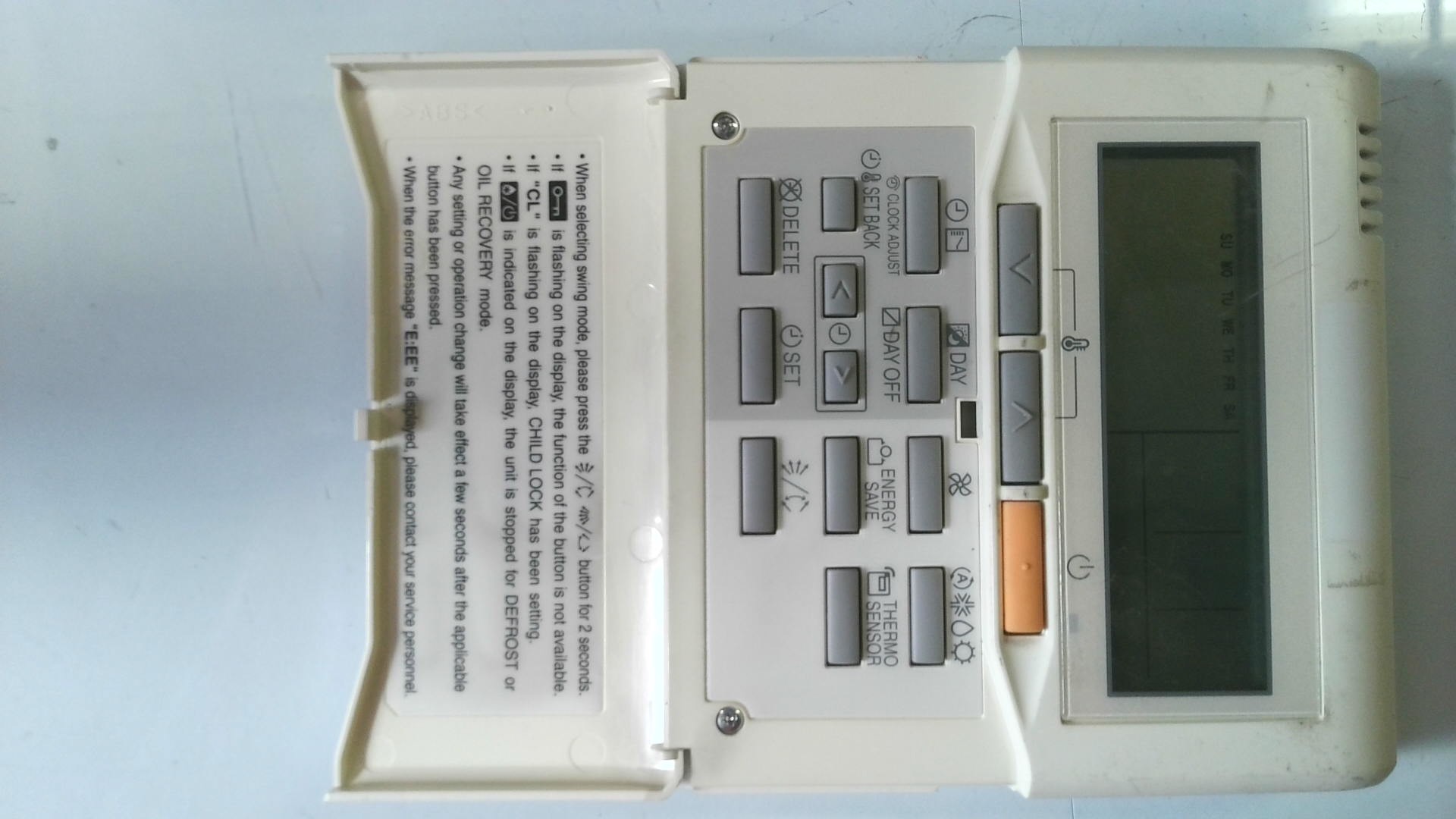 MANDO A DISTANCIA PARA UNIDAD INTERIOR GENERAL 12116 A6/ AR-3TA5 APG0001-0505E MAD04 - Imagen 2