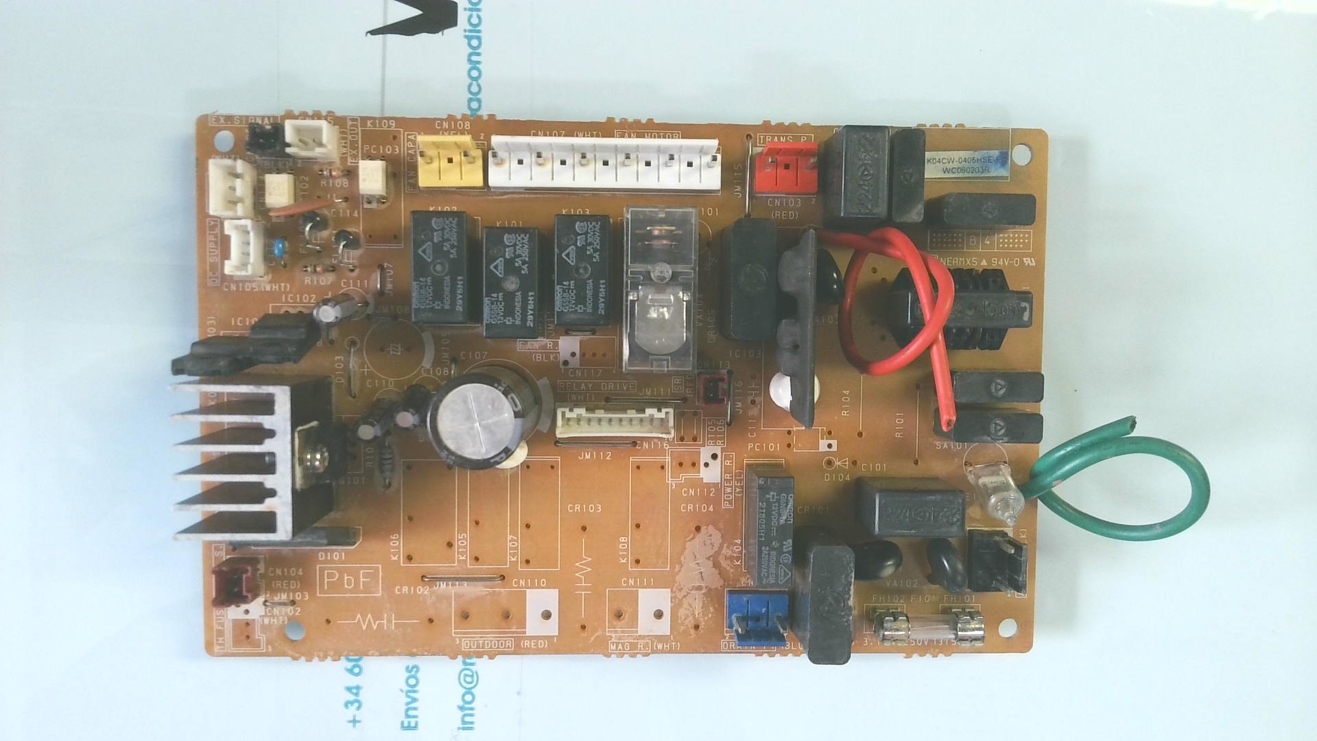 PLACA ELECTRONICA PLACA ELETRONICA K04CW-0405HSE-PO/WC060203R PLE04