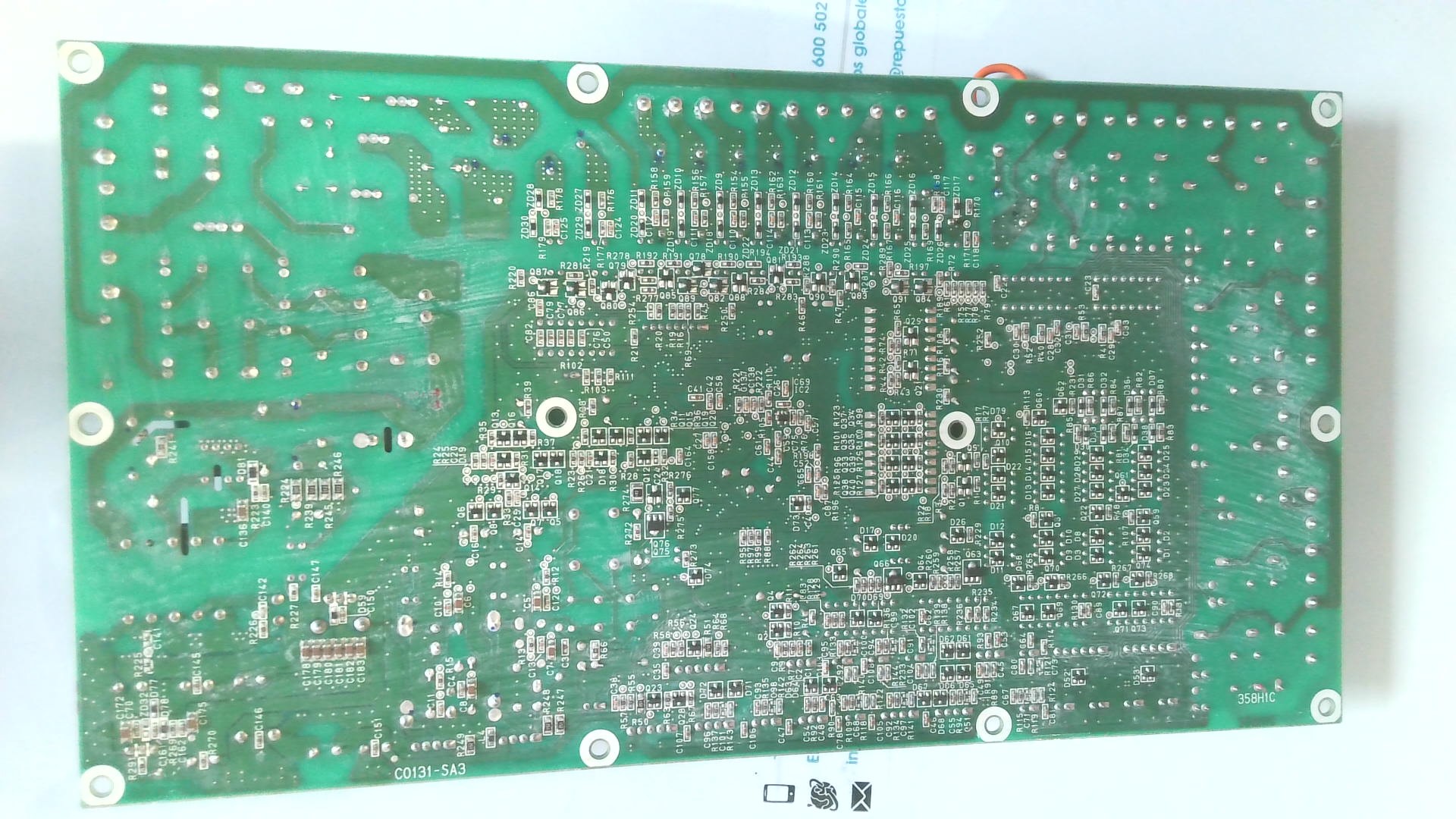 PLACA ELECTRONICA PLACA ELETRONICA C0131-SA3 / 358H1C PLE12 - Imagen 2